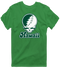 Hawaii Stealie Premium Unisex T-Shirt — Design: Hawaii University of — Irish Green