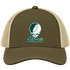 Hawaii Stealie Premium Unisex Trucker Cap — Design: Hawaii University of — Moss/Khaki