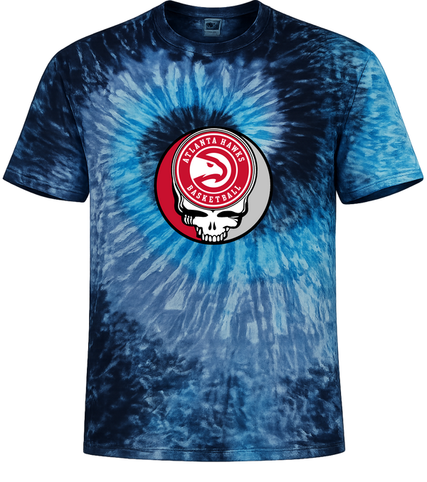 Atlanta Hawks Stealie Tie-Dye T-Shirt