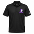 High Point Stealie Premium Unisex Polo — Design: High Point University — Black
