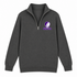 High Point Stealie Premium Unisex Quarter-Zip — Design: High Point University — Charcoal