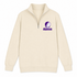 High Point Stealie Premium Unisex Quarter-Zip — Design: High Point University — Sand