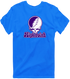 High Point Stealie Premium Unisex T-Shirt — Design: High Point University — Royal