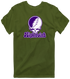 High Point Stealie Premium Unisex T-Shirt — Design: High Point University — Military Green