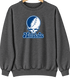 Hillsdale Stealie Premium Unisex Crewneck — Design: Hillsdale College — Dark Heather