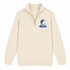 Hillsdale Stealie Premium Unisex Quarter-Zip — Design: Hillsdale College — Sand