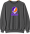 Hobart Stealie Premium Unisex Crewneck — Design: Hobart College — Dark Heather
