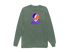 Hobart Stealie Premium Unisex Long-Sleeve — Design: Hobart College — Light Green