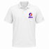Hobart Stealie Premium Unisex Polo — Design: Hobart College — White