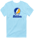 Hofstra Stealie Premium Unisex T-Shirt — Design: Hofstra University — Light Blue