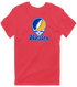 Hofstra Stealie Premium Unisex T-Shirt — Design: Hofstra University — Heather Red