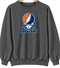 Houston Baseball Stealie Grateful Dead Crewneck — Houston Astros — Dark Heather