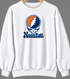 Houston Baseball Stealie Grateful Dead Crewneck — Houston Astros — White