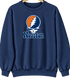 Houston Baseball Stealie Grateful Dead Crewneck — Houston Astros — Navy