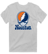 Houston Baseball Stealie Grateful Dead T-Shirt — Houston Astros — Sport Grey