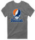 Houston Baseball Stealie Grateful Dead T-Shirt — Houston Astros — Charcoal