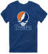 Houston Baseball Stealie Grateful Dead T-Shirt — Houston Astros — Navy