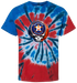 Houston Astros Crystal Stealie Tie-Dye T-Shirt