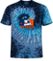 Houston Astros MLB Logo Stealie Tie-Dye T-Shirt