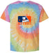 Houston Astros MLB Logo Stealie Tie-Dye T-Shirt