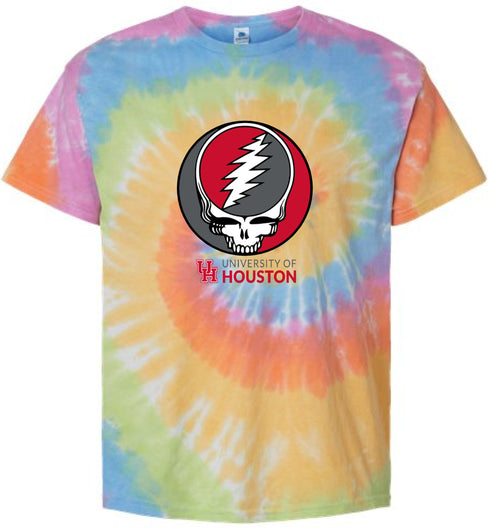 University of Houston Stealie Tie-Dye T-Shirt