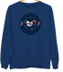 Houston Football Dancing Bear Premium Crewneck — Houston Texans — Navy