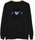 Houston Football Dancing Bear Premium Crewneck — Houston Texans — Black