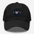 Houston Football Dancing Bear Premium Dad Hat — Houston Texans — Black