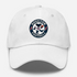Houston Football Dancing Bear Premium Dad Hat — Houston Texans — White