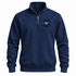 Houston Football Dancing Bear Premium Quarter-Zip — Houston Texans — Navy