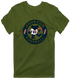 Houston Football Dancing Bear Premium T-Shirt — Houston Texans — Military Green