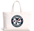 Houston Football Dancing Bear Premium Tote Bag — Houston Texans — White
