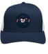 Houston Football Dancing Bear Premium Trucker Cap — Houston Texans — Navy/White