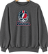 Houston Helmet Stealie Premium Unisex Crewneck — Houston Texans — Dark Heather