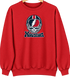 Houston Helmet Stealie Premium Unisex Crewneck — Houston Texans — Red