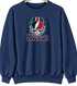 Houston Helmet Stealie Premium Unisex Crewneck — Houston Texans — Navy