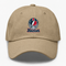 Houston Helmet Stealie Premium Unisex Dad Hat — Houston Texans — Khaki