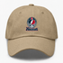 Houston Helmet Stealie Premium Unisex Dad Hat — Houston Texans — Khaki
