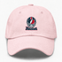 Houston Helmet Stealie Premium Unisex Dad Hat — Houston Texans — Pink