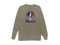 Houston Helmet Stealie Premium Unisex Long-Sleeve — Houston Texans — Sandstone
