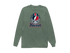 Houston Helmet Stealie Premium Unisex Long-Sleeve — Houston Texans — Light Green