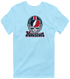 Houston Helmet Stealie Premium Unisex T-Shirt — Houston Texans — Light Blue