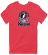 Houston Helmet Stealie Premium Unisex T-Shirt — Houston Texans — Heather Red
