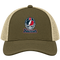 Houston Helmet Stealie Premium Unisex Trucker Cap — Houston Texans — Moss/Khaki