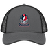 Houston Helmet Stealie Premium Unisex Trucker Cap — Houston Texans — Charcoal/Black