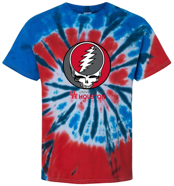 University of Houston Stealie Tie-Dye T-Shirt