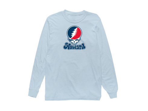 Howard Stealie Premium Unisex Long-Sleeve — Design: Howard University — Chambray