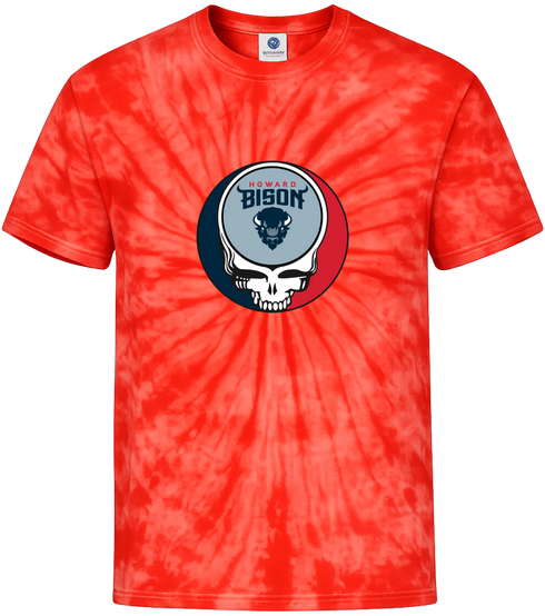 Howard University Stealie Tie-Dye T-Shirt