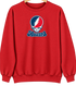 Howard Stealie Premium Unisex Crewneck — Red