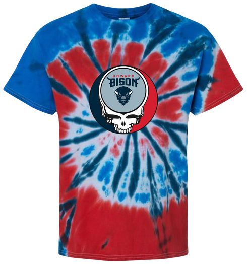 Howard University Stealie Tie-Dye T-Shirt